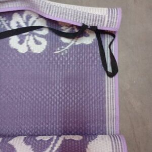 Cute purple mat